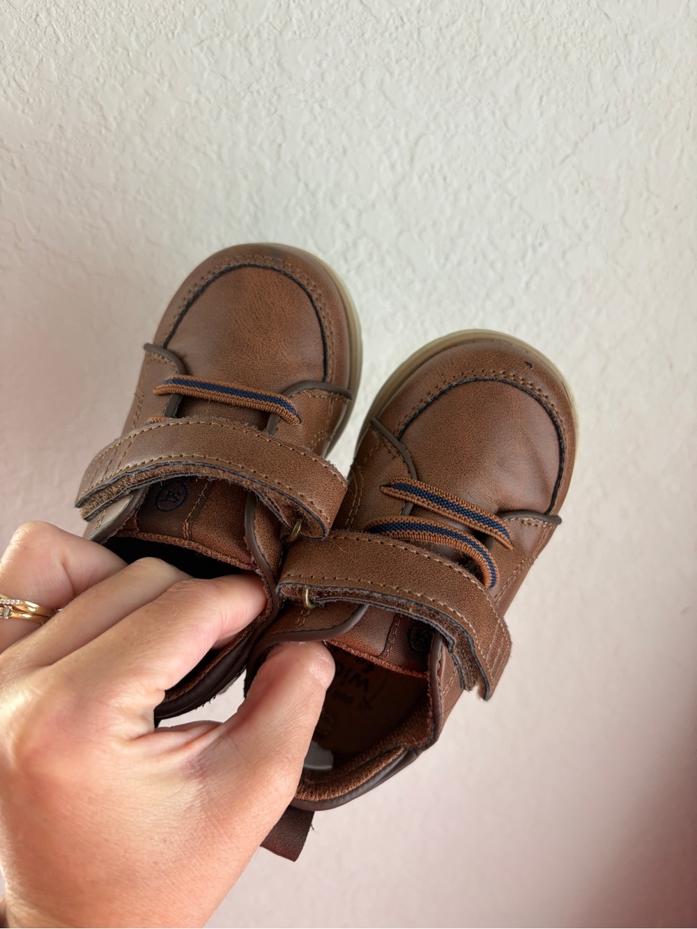 Stride Rite 360 Toddler Brown Casual Hook-and-Loop Shoes